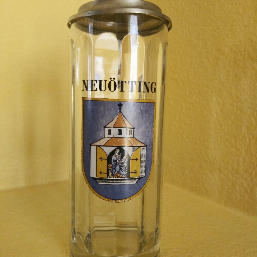 Zinn Rastal Vinatge Germany Neuotting Beer Stein